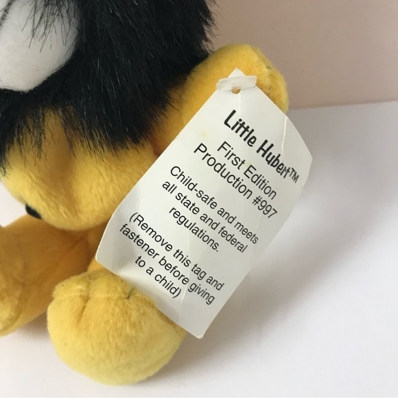 Little HUBERT the HARRIS BANK LION Glasses Bean Bag Stuffed Toy 1st Edition - Picture 9 of 10